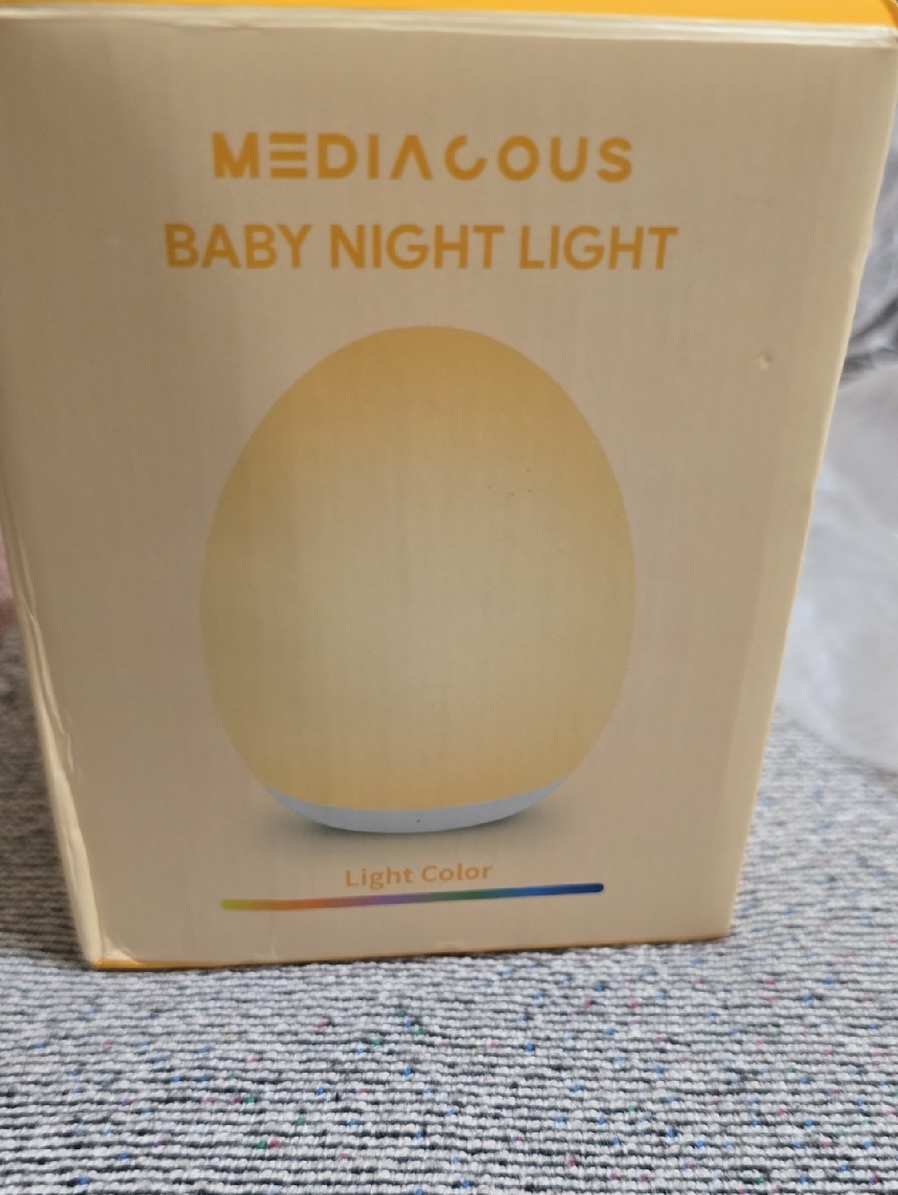 Mediacous Baby Night Light - Soft Yellow